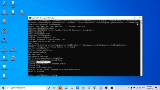 23 SET environment path command Windows Dos Commands tutorial System Admin tutorial commands смотреть онлайн