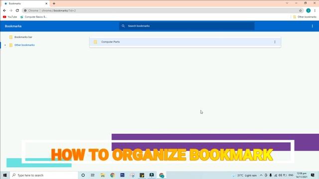 Bookmarks || Add, Find, Organize, Delete and Import Bookmark in Google Chrome 2021 || AyseeTech&Tip смотреть онлайн