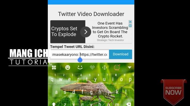 CARA DOWNLOAD VIDEO DARI TWITTER || TUTORIAL ANDROID смотреть онлайн