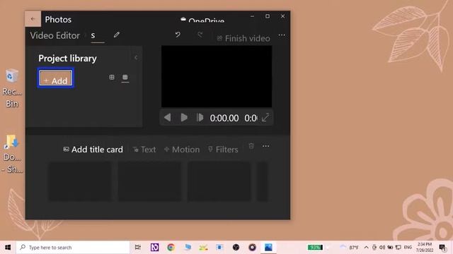VIDEO EDITOR FOR WINDOWS10|ENGLISH TUTORIAL FOR THE BLIND PART2 (exact splicing of video files) смотреть онлайн
