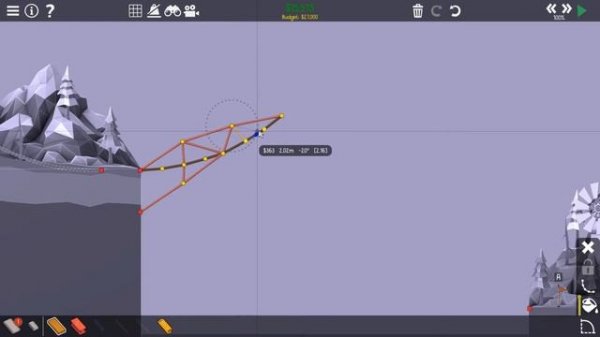 Poly Bridge 2 - 1-10 First Jump - Walkthrough