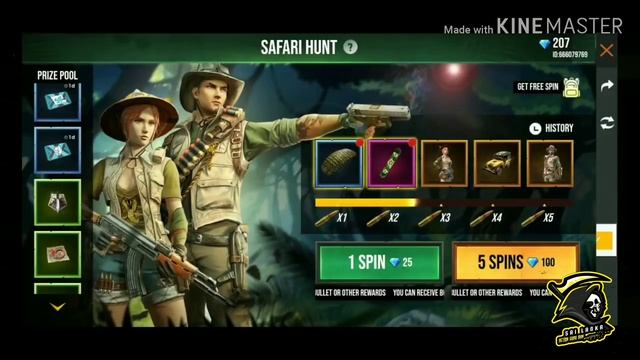 New safari hunt bundle spen ||in telugu || freefire смотреть онлайн