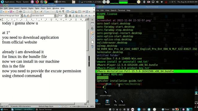 How to install VMware in Linux#debian #kali #linux #parrot смотреть онлайн