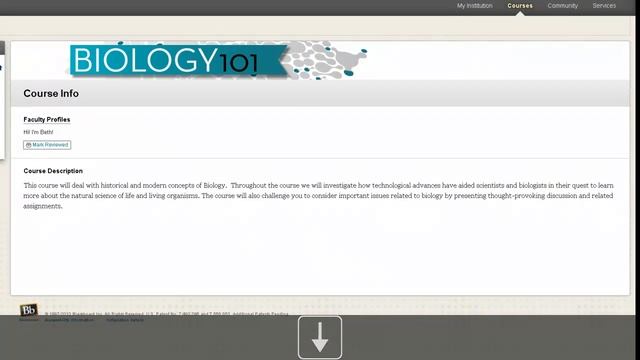 Navigating Course Pages in Blackboard Learn with Window-Eyes смотреть онлайн