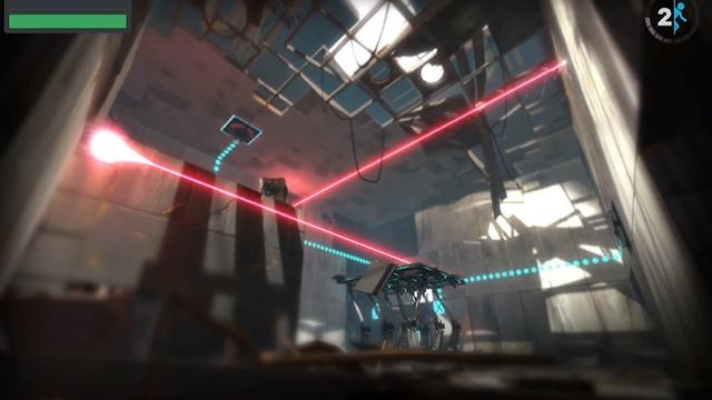 PORTAL 2. Прошёл 2 ГЛАВУ. Испытания от ГЛАДОС. смотреть онлайн