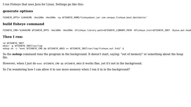 Unix & Linux: RedHat / CentOS 5.5 background process has restricted memory смотреть онлайн