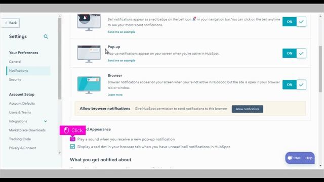 HubSpot - How to disable sound on pop up notifications смотреть онлайн