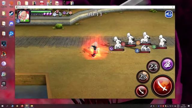Bleach Brave Souls - Ikkaku : Bankai ! Ryamon Hozukimaru ! - Moves and Special Moves смотреть онлайн