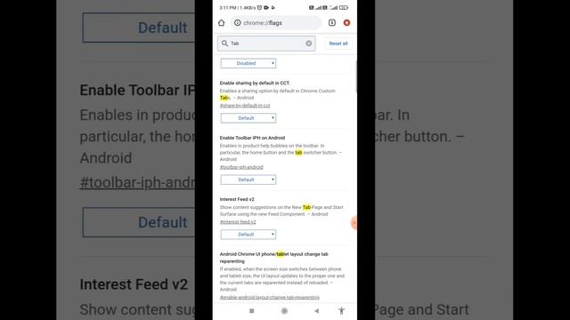 How to Change Chrome Tab View in Android to OLD STYLE! 🤗 || Chrome Browser Tab Style Change #tab смотреть онлайн