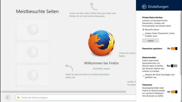 Win.8/8.1: Firefox Touch (App Modus) aktivieren смотреть онлайн