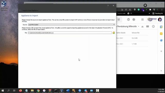 Import OVA Mikrotik Ke VirtualBox смотреть онлайн