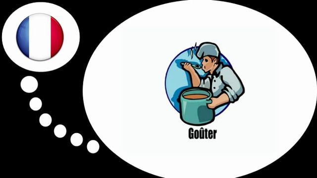 урок французского языка = Кухня и приготовление пищи #Глаголы # 2