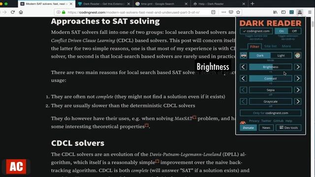 Firefox - Read in Dark Mode смотреть онлайн