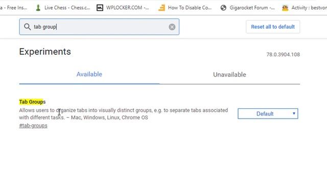 How To Enable “Tab Groups” Feature In Chrome смотреть онлайн
