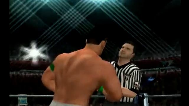 WWE SvR 2011 ps2 John Cena vs Mike Knox and Ezekiel Jackson смотреть онлайн