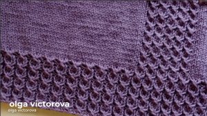 420 РЕЛЬЕФНЫЙ УЗОР СПИЦАМИ Вязание Узоры спицами