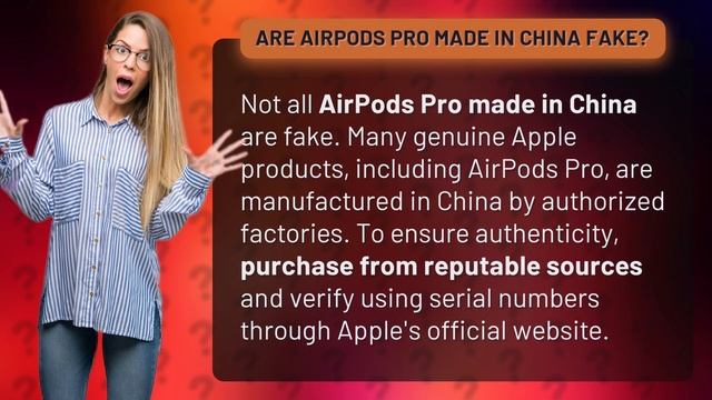 Are AirPods Pro made in China fake? смотреть онлайн