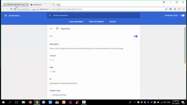 page ruler extension смотреть онлайн