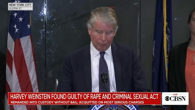 Manhattan D.A. on Weinstein case: "These survivors weren't just brave, they were heroic" смотреть онлайн