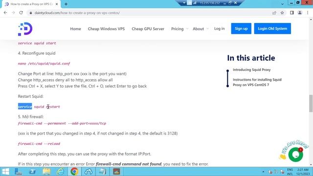 How to create an IPv4 proxy using VPS, IP:Port Proxy смотреть онлайн