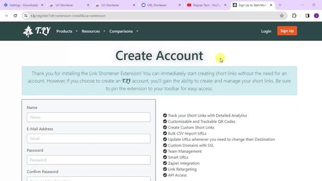 Streamline Your Links: Link Shorter Chrome Extension Tutorial | Learn how to shorten website links смотреть онлайн