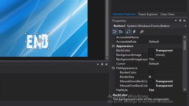 Visual Studio(VB Tutorial)How to Make a Button Open New Form,Message Box,Transparant Button смотреть онлайн