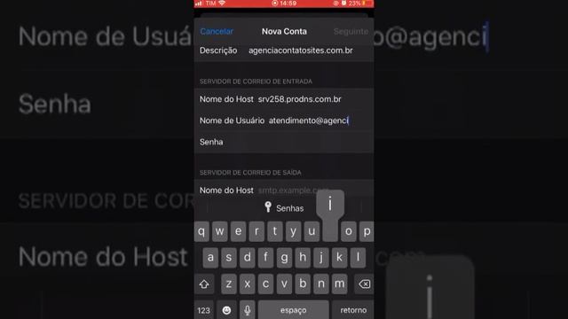 Configuração E-mail IOS - Agência Contato смотреть онлайн