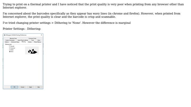 Print Quality is poor when printing from Chrome / Firefox vs Internet Explorer смотреть онлайн