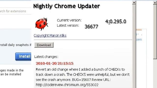 @u5chari [Nightly Chrome Updater only grabs the latest b...] смотреть онлайн