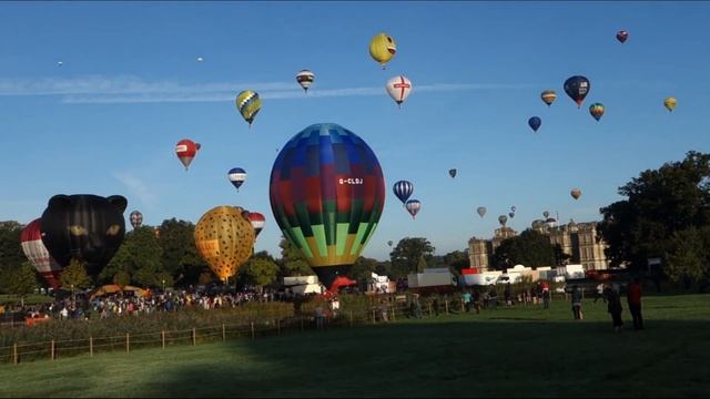 MJ Ballooning | Saturday AM Launch | Longleat Sky Safari 2019 смотреть онлайн