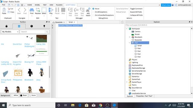 How to script a door with a key in roblox studio смотреть онлайн