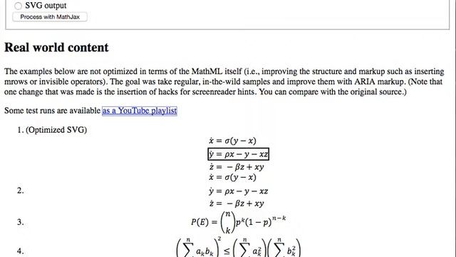 Deep labels in MathJax output - MathML - VoiceOver Firefox OSX смотреть онлайн