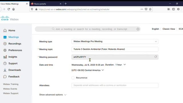 Cisco Webex Meetings Mozilla Firefox 2020 07 08 09 26 32 смотреть онлайн