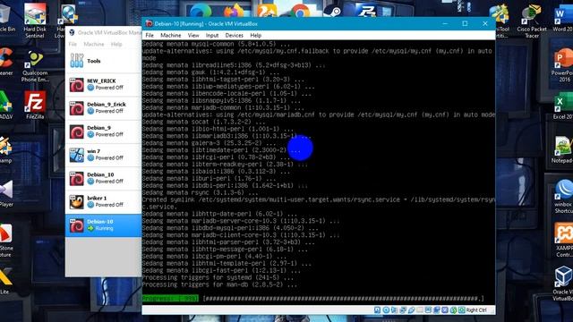 configurasi ssh server dan database server di debian 10 part 1 смотреть онлайн