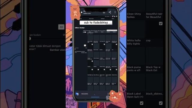 tutorial cara gabungin rambut di Roblox !🧚🏻 seperti Cnp ! смотреть онлайн
