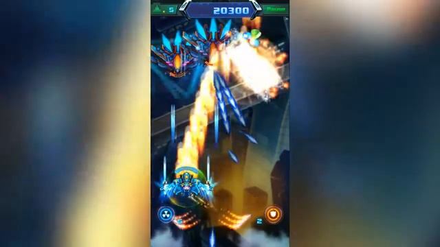 Air Fighter Galaxy Wars Gameplay | Android Action Game смотреть онлайн