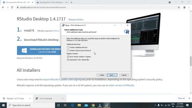 Installation of R Programming & R Studio in Windows 10 | V1.1 смотреть онлайн