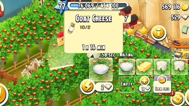 Hay Day Gameplay Level 77 (03) {Increasing Barn To 1750❤🤩} смотреть онлайн
