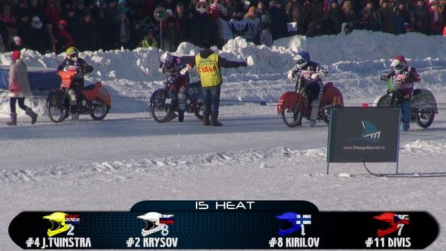 25.02.2018 EUROPEAN INDIVIDUAL ICE SPEEDWAY CHAMPIONSHIP 2018(Day 2)/Мотогонки на льду,ЛЧЕ-2018 смотреть онлайн