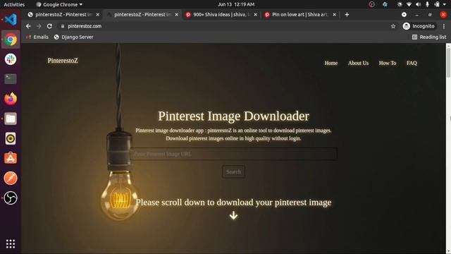 Pinterest Image Downloader using Django | Django Web Framework смотреть онлайн