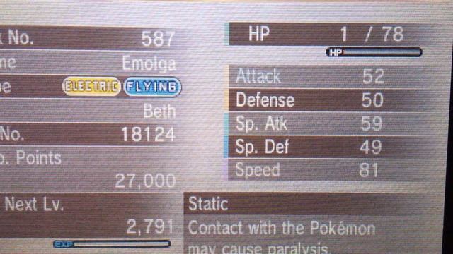 Random Shiny Emolga In Friend Safari - Pokemon Y смотреть онлайн