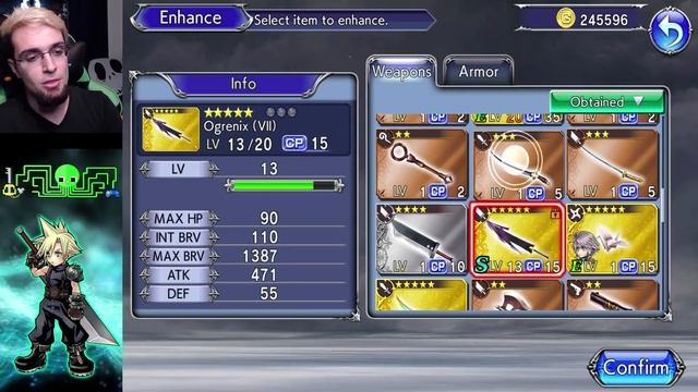 Dissidia FF Opera Omnia ~ Best Way To Level Equipment & Farm EXP смотреть онлайн