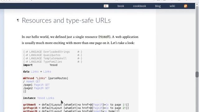 yesod 21 resources and type safe urls смотреть онлайн