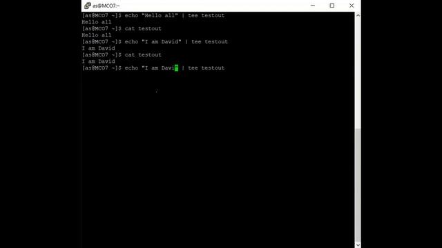 Linux 41 (Output of A File Using tee Command in Linux) смотреть онлайн