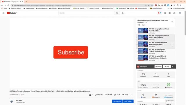 Tutorial BIkin Bot Auto View Playlist Youtube Video Dengan UI VISION | Auto View Video Youtube смотреть онлайн