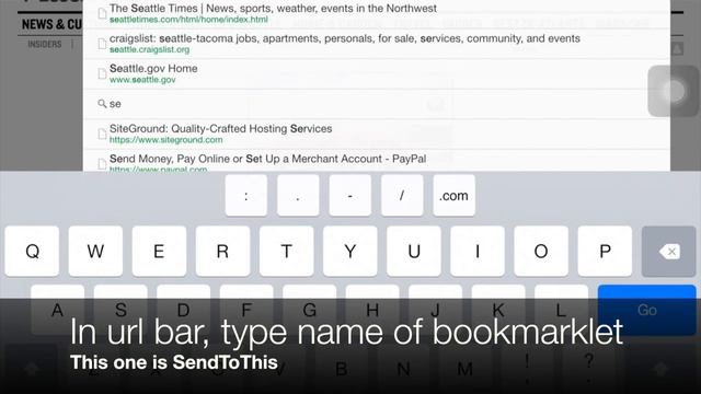 Bookmarklet Hack : using Chrome bookmarklets on your mobile devices смотреть онлайн