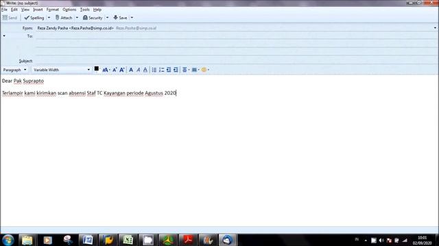 Mengirim Email dari Mozilla Thunderbird смотреть онлайн