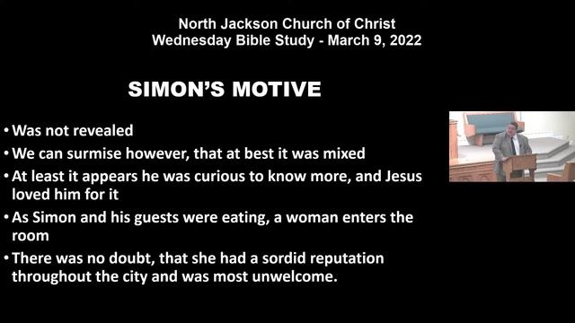3/9/22 - Wednesday PM Bible Study - North Jackson Church of Christ смотреть онлайн