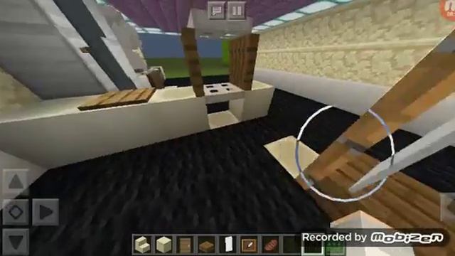 Как сделать современную кухню, для начинающих маенкрафтиров.