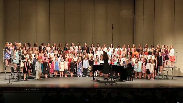 "Inscription of Hope" 2014 New Hanover Elementary All-County Chorus - Wilmington, North Carolina смотреть онлайн